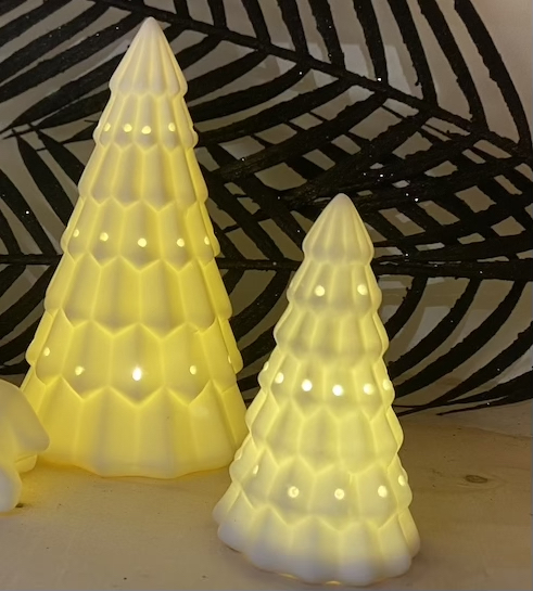 Led kerstboom groot en klein set