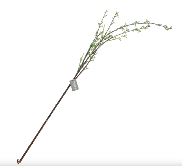 Kunsttak budding leaf groen 125 cm